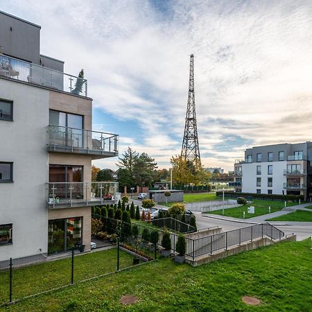 Apartament Lubliniecka Z Pieknym Widokiem Na Radiostacje Gliwice Buitenkant foto