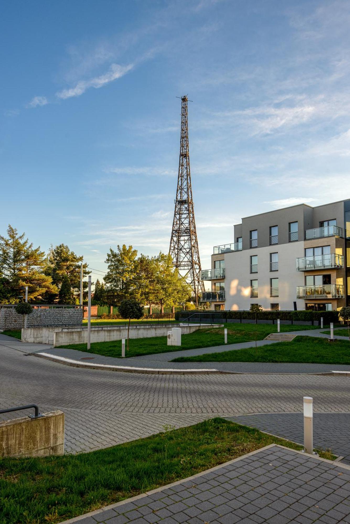 Apartament Lubliniecka Z Pieknym Widokiem Na Radiostacje Gliwice Buitenkant foto