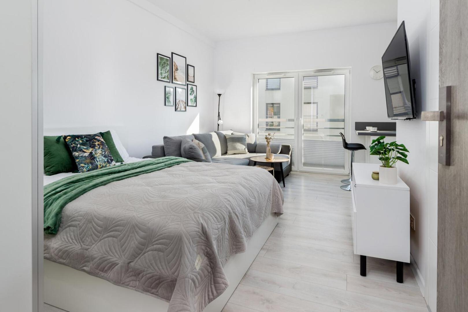 Apartament Lubliniecka Z Pieknym Widokiem Na Radiostacje Gliwice Buitenkant foto