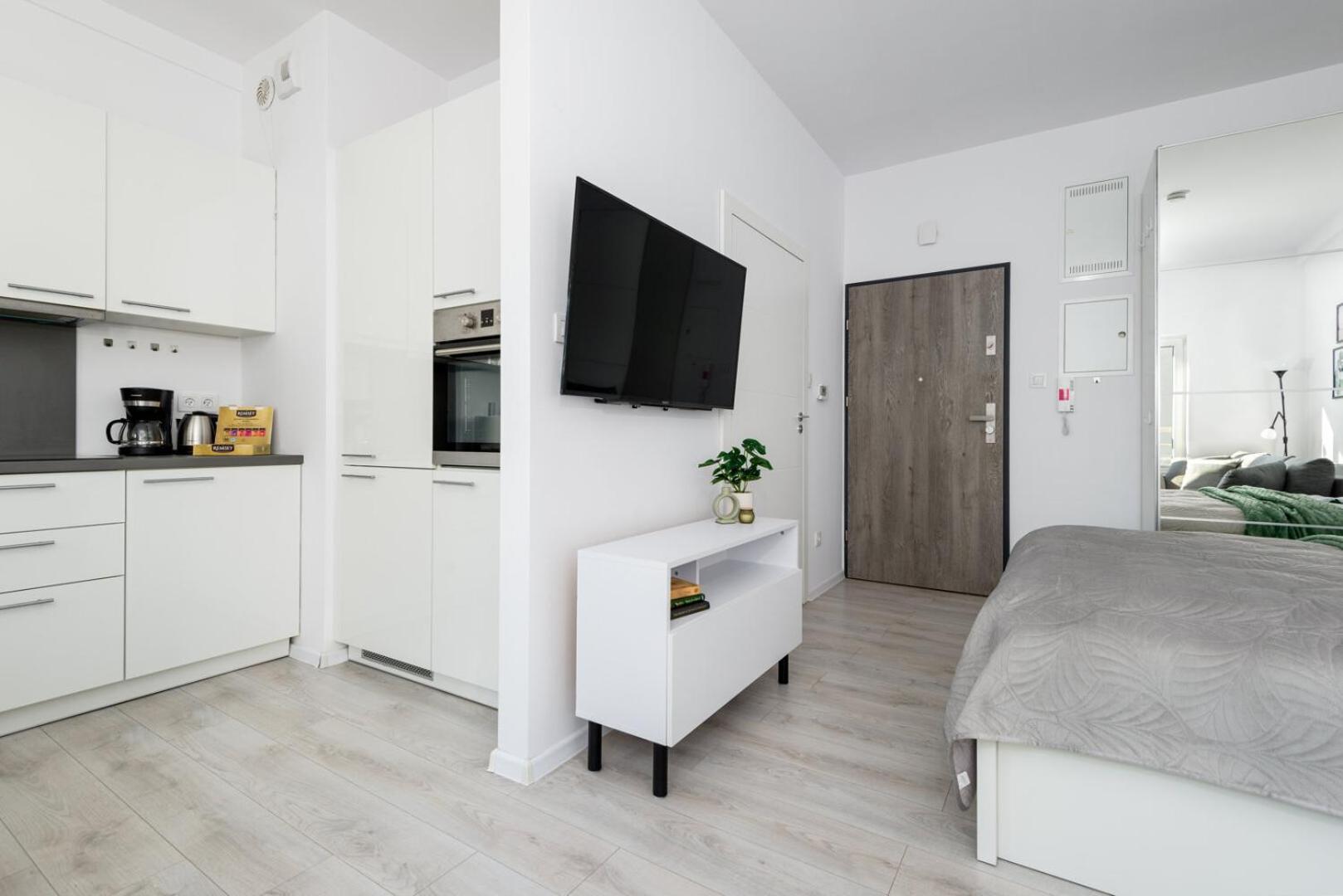 Apartament Lubliniecka Z Pieknym Widokiem Na Radiostacje Gliwice Buitenkant foto