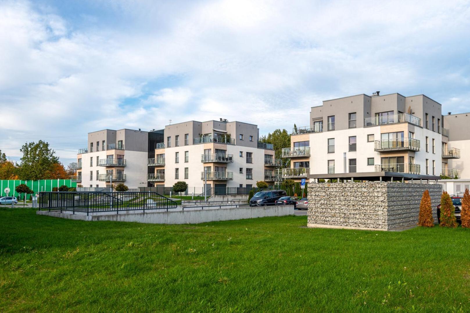 Apartament Lubliniecka Z Pieknym Widokiem Na Radiostacje Gliwice Buitenkant foto